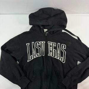 Las Vegas Vintage Trading Coconut Creek  company Zip up hooded jacket Size Small